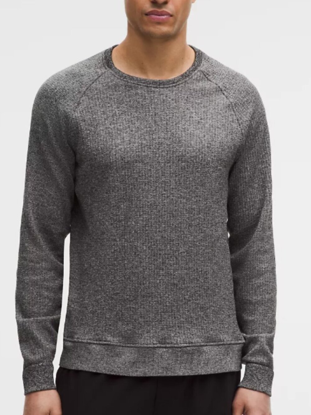 LULULEMON Men's Engineered Warmth Long Sleeve Shirt Gray Size Large Estimated